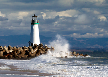 The lighthouse at Capitola