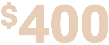 $400