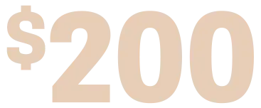$200
