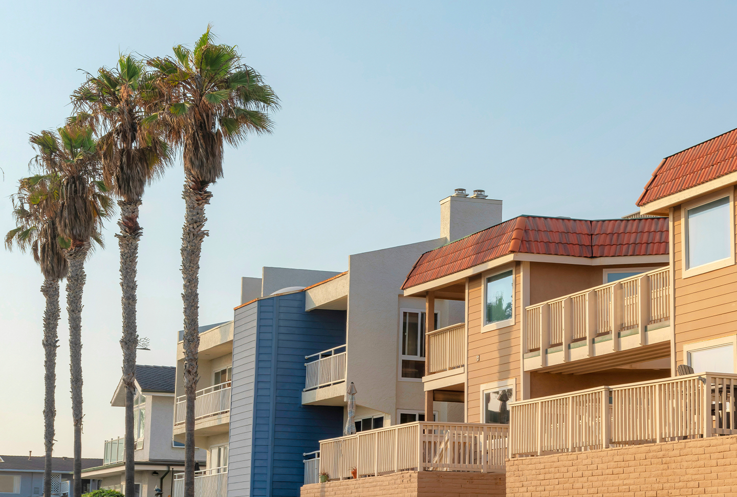 A row of houses