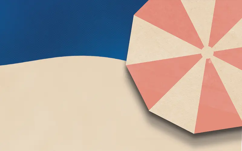 Beach umbrella